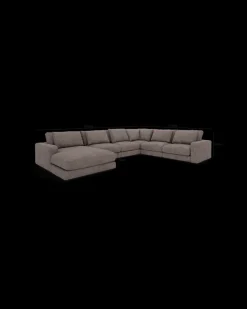 Rio hjørnesofa med chaiseloung venstre