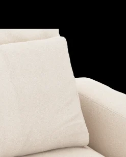 Rio hjørnesofa med pufafslutning venstre og bred arm