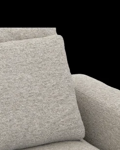 Rio hjørnesofa med pufafslutning venstre og bred arm