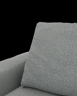 Rio hjørnesofa med pufafslutning højre og stort hjørne