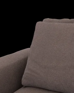 Rio hjørnesofa med pufafslutning højre og bred arm