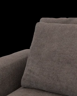 Rio hjørnesofa med pufafslutning højre og bred arm