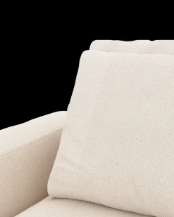 Rio hjørnesofa med pufafslutning højre og bred arm