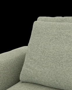 Rio hjørnesofa med pufafslutning højre og bred arm