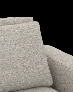 Rio hjørnesofa med pufafslutning venstre og bred arm