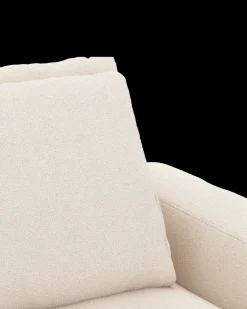 Rio hjørnesofa med pufafslutning venstre og stort hjørne