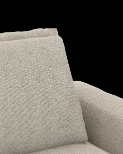 Rio hjørnesofa med pufafslutning venstre og stort hjørne