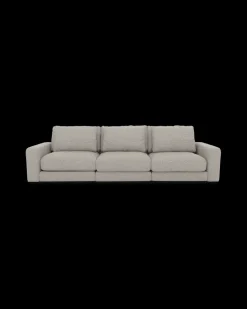 Rio sofa 3 pers. med bredde arme