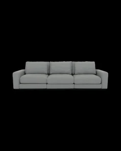Rio sofa 3 pers. med bredde arme