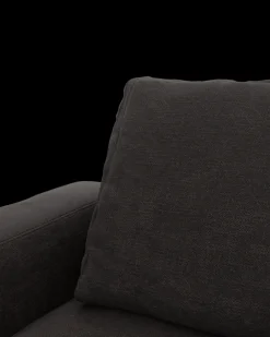 Rio sofa 4 pers. med bredde arme og 2 puder