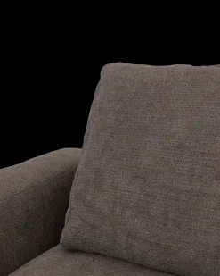 Rio sofa 4 pers. med bredde arme og 2 puder