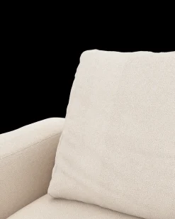 Rio sofa 4 pers. med bredde arme og 2 puder