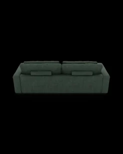 Rio sofa 4 pers. med bredde arme og 2 puder