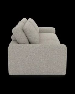 Rio sofa 4 pers. med bredde arme og 2 puder