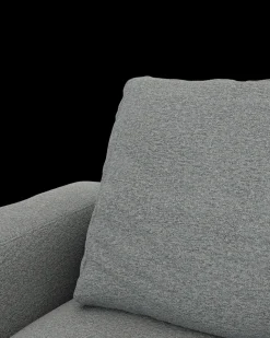 Rio sofa 4 pers. med bredde arme og 2 puder