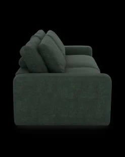 Rio sofa 4 pers. med bredde arme og 2 puder