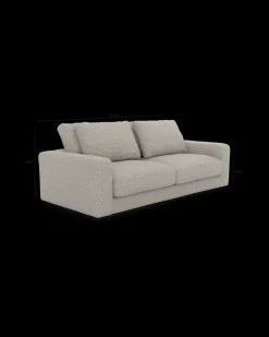 Rio sofa 2,5 pers. med bredde arme