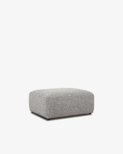 Risor puff, lys grå*