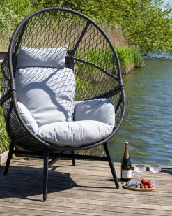 Rosario loungestol, sort