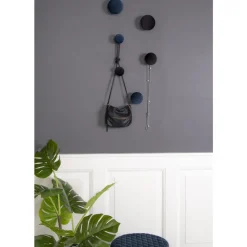 Round knager, rosa velour