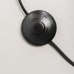 Scala balls gulvlampe, sort/frosted