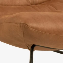 Siesta loungestol, cognac