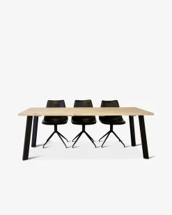 Signature plankebord, hvidolieret eg