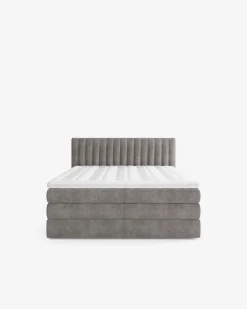 Simo magasinseng 180x200 m/gavl, taupe