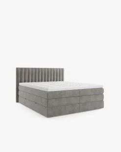 Simo magasinseng 140x200, m/gavl, taupe