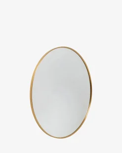 Simply vægspejl, messing