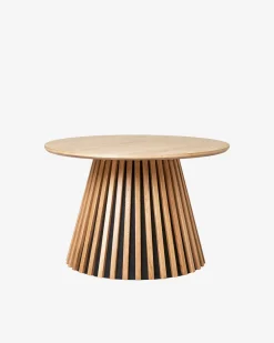 Stella sofabord, lys eg