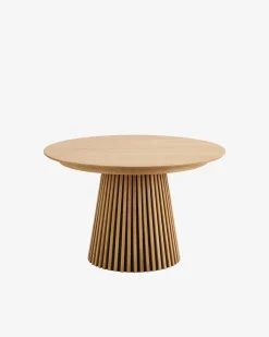 Stella spisebord inkl. 2 tillægsplader, lys eg