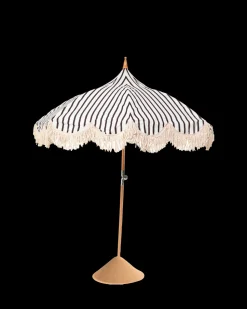 Temple stripes parasol