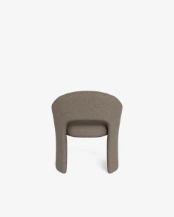 Tori spisebordsstol m/armlæn, taupe