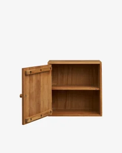 Townsville væghylde m/låge, eg