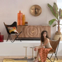 Umano vægdekoration, guld