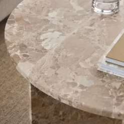 Vega sofabord, latte marmor