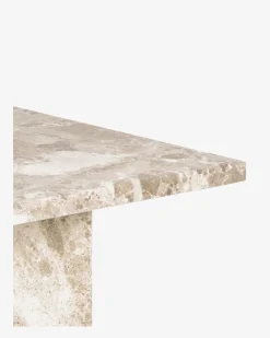 Vega sofabord, latte marmor