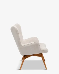 Vicky lænestol, creme