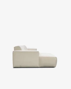 Vilanova sofa m/chaiselong, hvid