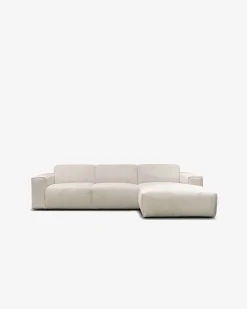 Vilanova sofa m/chaiselong, hvid