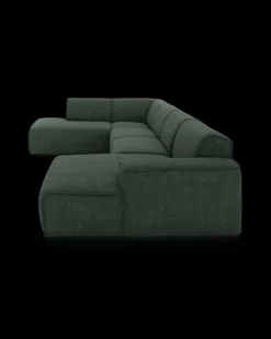 Vilanova U-sofa med chaiselong højre og open end venstre