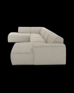 Vilanova U-sofa med chaiselong højre og open end venstre