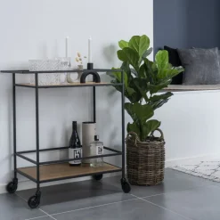 Vista barvogn, eg/sort