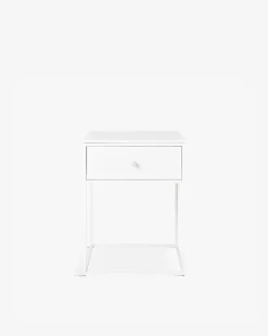 Vista sengebord, hvid