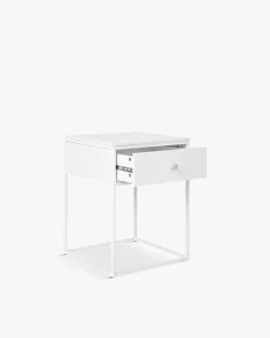 Vista sengebord, hvid