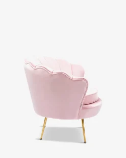 Water Lilly lænestol, rosa