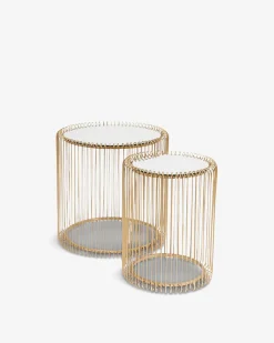 Wire bordsæt, Messing