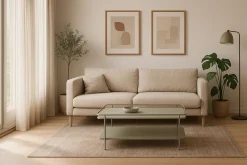 Yuba sofabord, olivengrøn